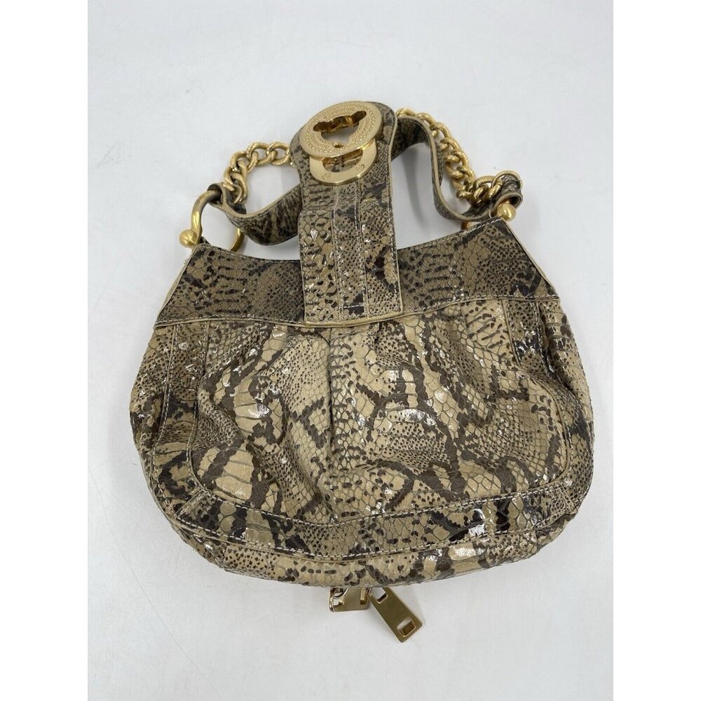 Steven By Steve Madden Faux Python Shoulder Purse… - image 5